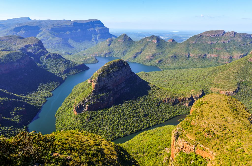 blyde river canyon and the three rondavels